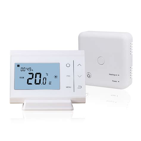 Energy Saving Opentherm 7days Programmable Smart Wireless Boiler Thermostat China Lcd Screen