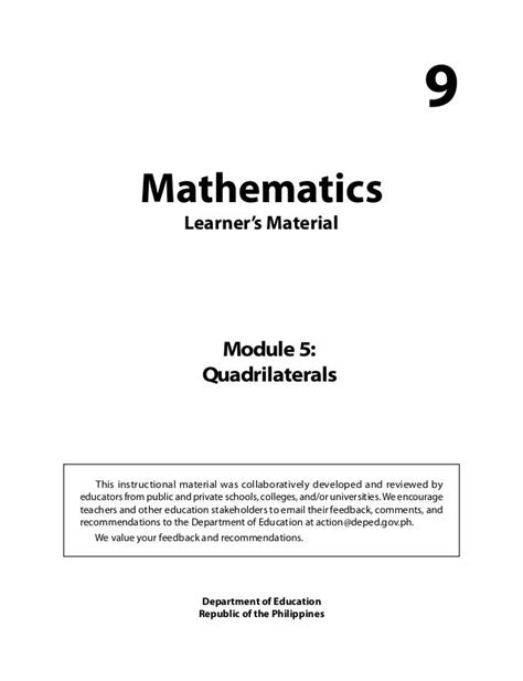 Grade 9 Mathematics Final Exam Paper 2020 Exampl Paper