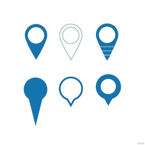 Location Marker Vector In Illustrator Svg  Eps Png Download