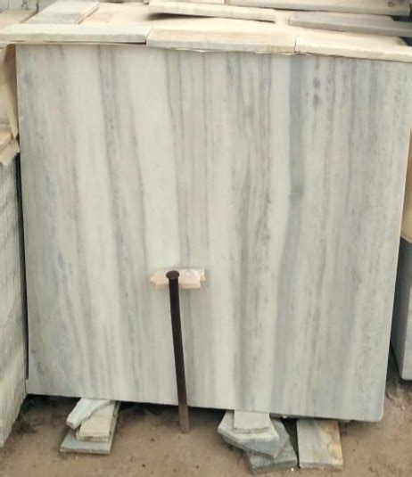 White Slab Makrana Dungri Marble Wall Tile Thickness Mm At Rs