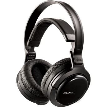 Best Buy Sony Wireless Stereo Headphone Black Mdr Rf Rk