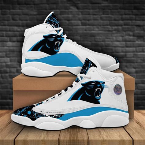 Nfl Carolina Panthers Air Jordan 13 Shoes Robinplacefabrics