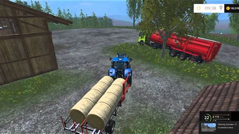 02 Farming Simulator 15 Transporte De Feno YouTube