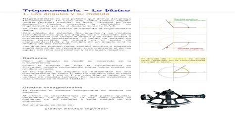 Trigonometría Lo Básicoyoquieroaprobar Es Pdf 54440 Pdf