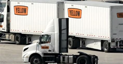 Yellow trucking company shutting down after nearly a century - CBS News