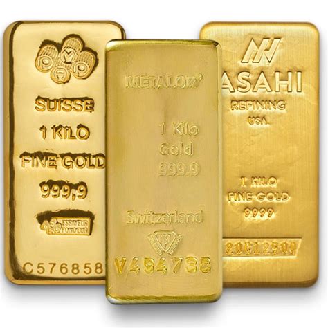 1 KILO (32.15 Troy Ounce) GOLD BAR VARIOUS BRANDS - Ottawa Bullion ...