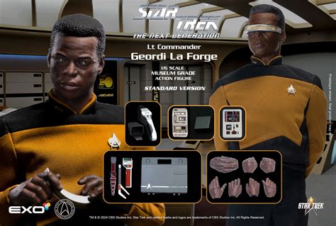 Geordi La Forge Reports For Scale Duty In Exo S Newest Star Trek