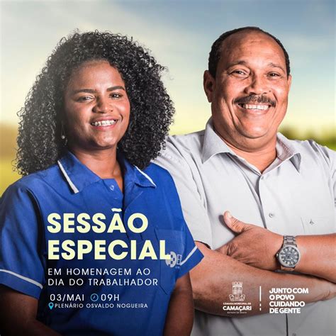 Câmara de Camaçari Sessão Especial em homenagem ao Dia do Trabalhador