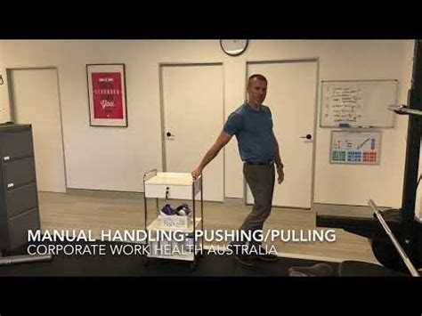 Manual Handling Pushing Pulling Youtube