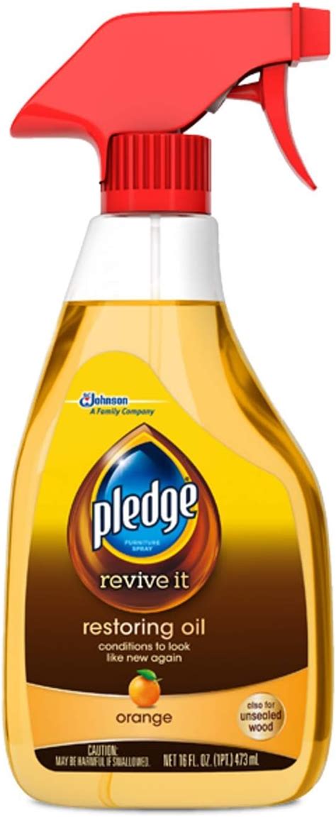 Aceite Restaurador Pledge Revive It Naranja Oz Paquete De El