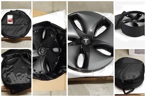 Tesla Model 3 Aero Wheel Cap Kit ⋆ Naughty Tesla Naughtytesla