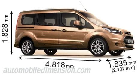 Ford Grand Tourneo Connect Dimensions Boot Space And Interior