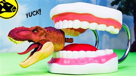 Baby Trex Inside GIANT TEETH YouTube