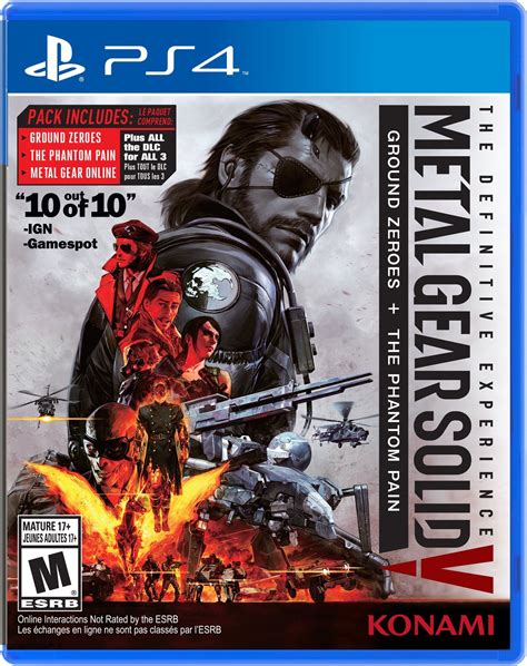 Metal Gear Solid V The Definitive Experience Release Date Xbox One PS4