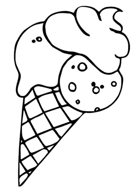 Dibujos De Helado Para Colorear Para Colorear Pintar E Imprimir