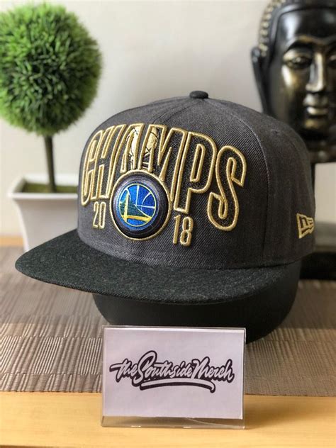 Golden State Warriors 2018 Championship Hat, Men's Fashion, Watches ...