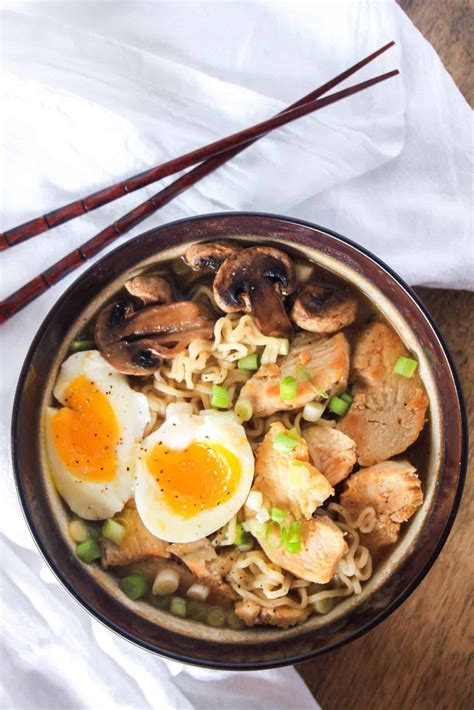 Japanese Ramen with Chicken | Wanderzest