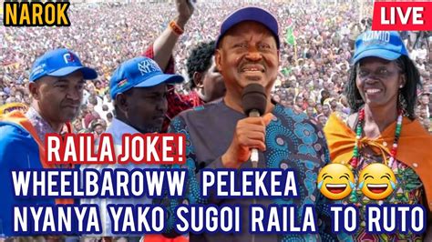 RAILA IN NAROK SEA OF PEOPLE Turnout AZIMIO LA UMOJA TODAY LIVE