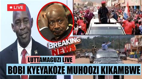 Luttamaguzi Semakula Live Bobi Kyakooze Muhoozi Kikambwe Youtube