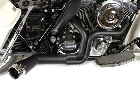 Vtwin Megaphone Motorcycle Offset Exhaust For Harley