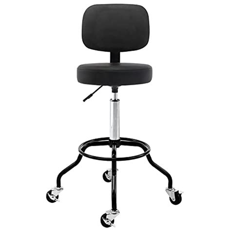 Best Rolling Shop Stool With Backrest A Comfortably Ergonomic Addition