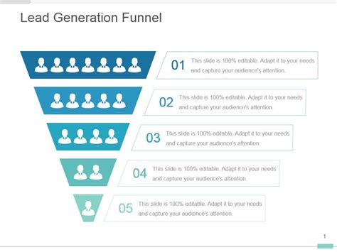 Lead Generation Funnel Powerpoint Presentation Design Presentation