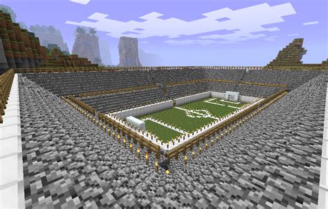 Minecraft Soccer Stadium