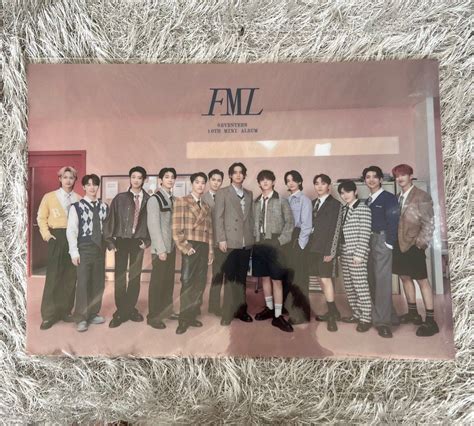 Seventeen Fml Japan Poster Pob On Carousell