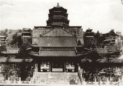 老照片：1920年的北京城风景照（一） 爱读书