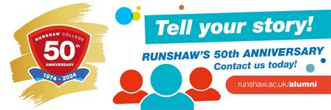 Runshaw @ 50 — Runshaw College