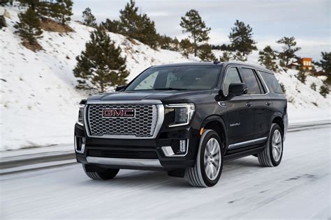 Download Suv Black Car Car Gmc Vehicle Gmc Yukon Denali 4k Ultra Hd Wallpaper