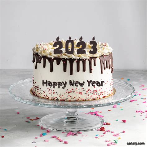 Happy New Year Cake 2023 - Karudaa