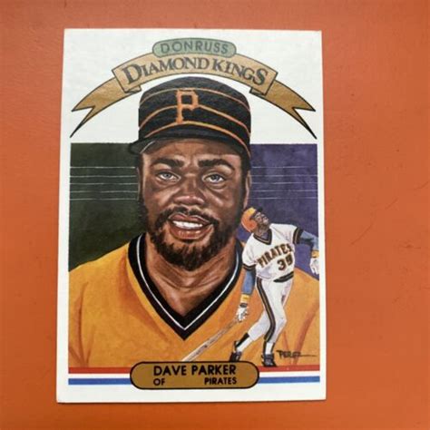 Donruss Pittsburgh Pirates Baseball Card Dave Parker Nm Ebay