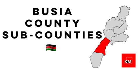 List Of All Sub Counties In Busia County 2023 - Kenyan Magazine