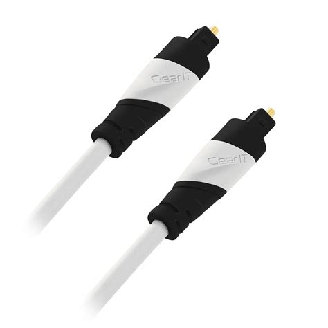 6ft Toslink Digital Optical Audio Cable, GearIT Pro Series 6 Feet