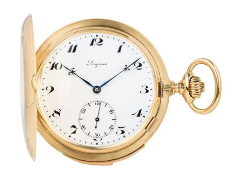 Longines 18ct Y Gold Full Hunter Minute Repeater Pocket Watch Watch