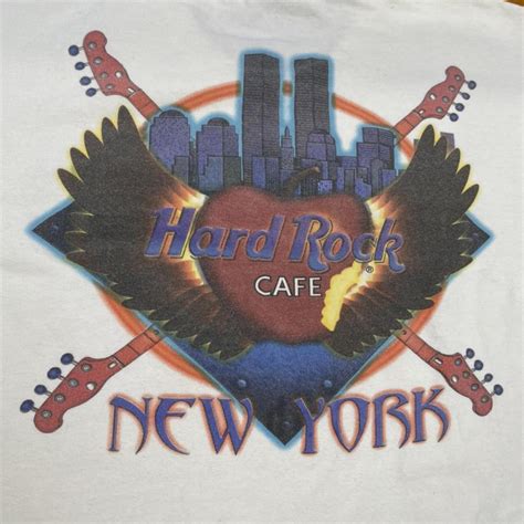 Vintage Hard Rock Cafe New York Spellout Depop