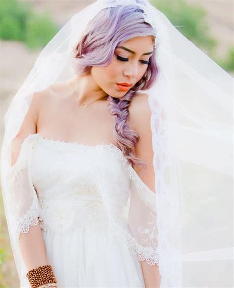 15 Unique Pastel Wedding Hair Ideas For Daring Brides Weddingomania