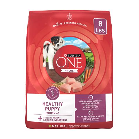 Purina ONE Natural, High Protein Dry Puppy Food, Plus Healthy Puppy