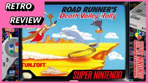 Road Runners Death Valley Rally Snes Retro Review Youtube