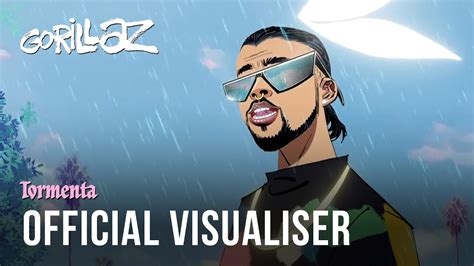 Gorillaz Tormenta Ft Bad Bunny Official Visualiser Youtube