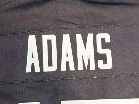 Nike On Field Nfl Las Vegas Davante Adams Raiders Black Jersey