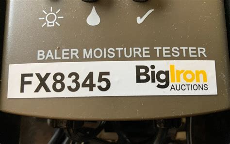 John Deere Baler Moisture Tester Bigiron Auctions