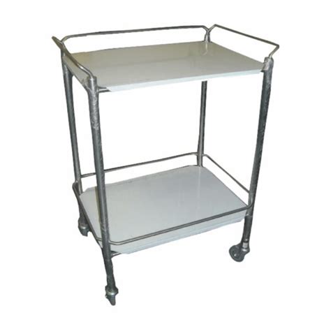 Dressing Trolley Med 610x457mm SSteel BioClin Solutions