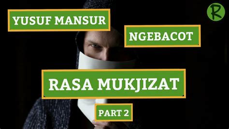 USTADZ TABRANI SABIRIN Yusuf Mansur Ngebacot Rasa Mukjizat Bagian 2