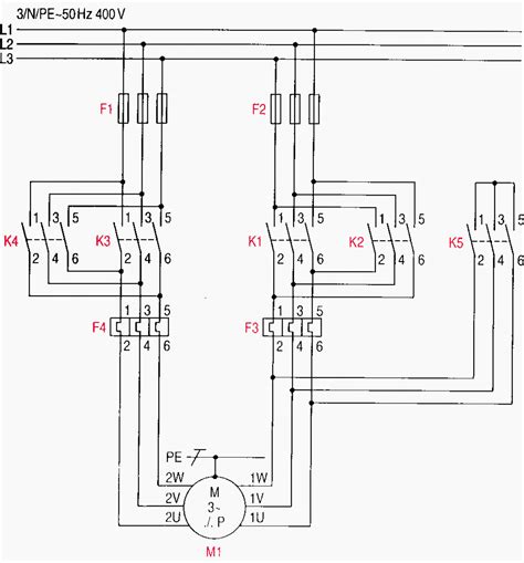 4 Pole Motor Diagram Wiring Diagram