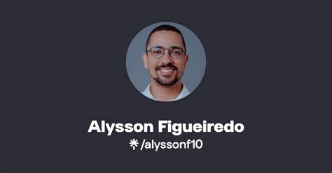 Alysson Figueiredo Instagram Facebook Linktree