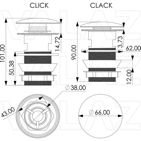 Comprar Válvula click clack dorado cepillado de lavabo oro online