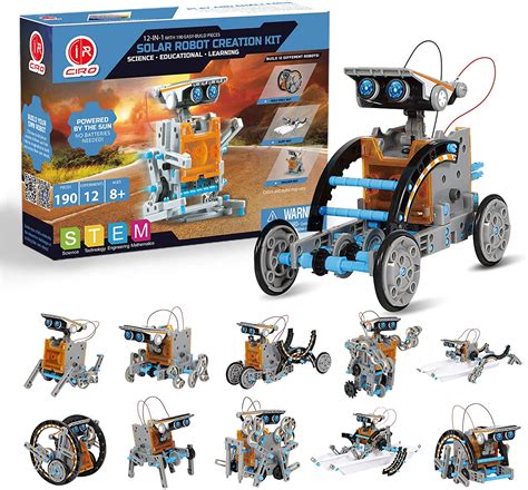 Build your own solar-powered robots with these Ciro STEM robotics kit ...