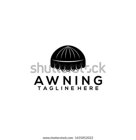 Awning Logo Design Vector Template Stock Vector Royalty Free